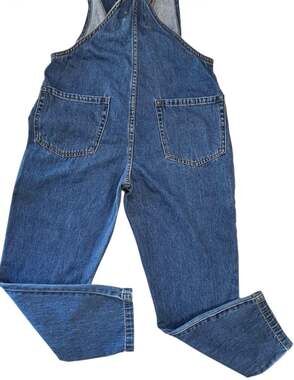 Forever 21 Button-Front Denim Overalls size 27